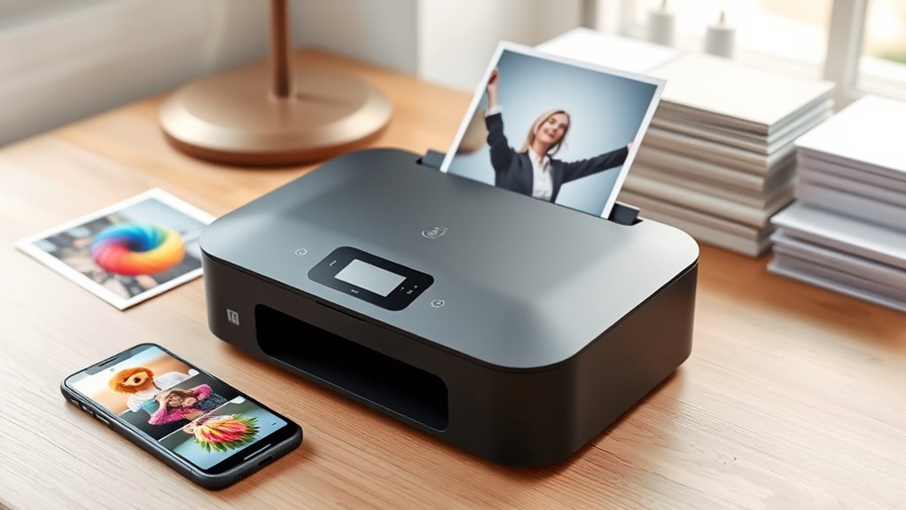 print quality connectivity media