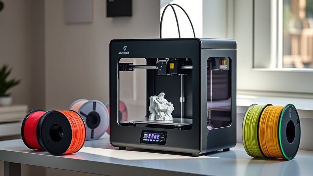 print speed accuracy materials