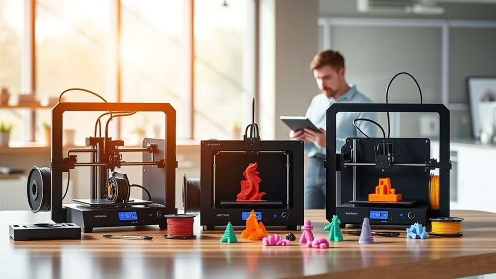 print speed and material compatibility