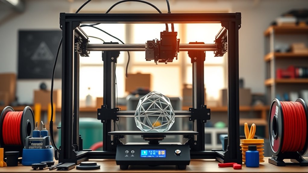 print speed and material support