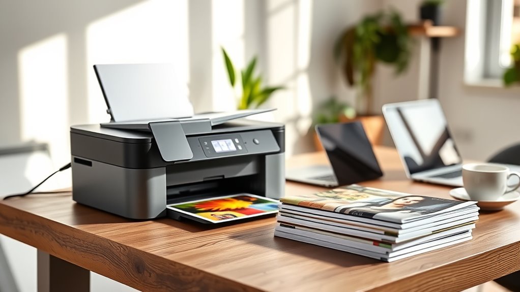 print speed and media options