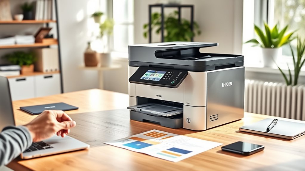print speed connectivity options