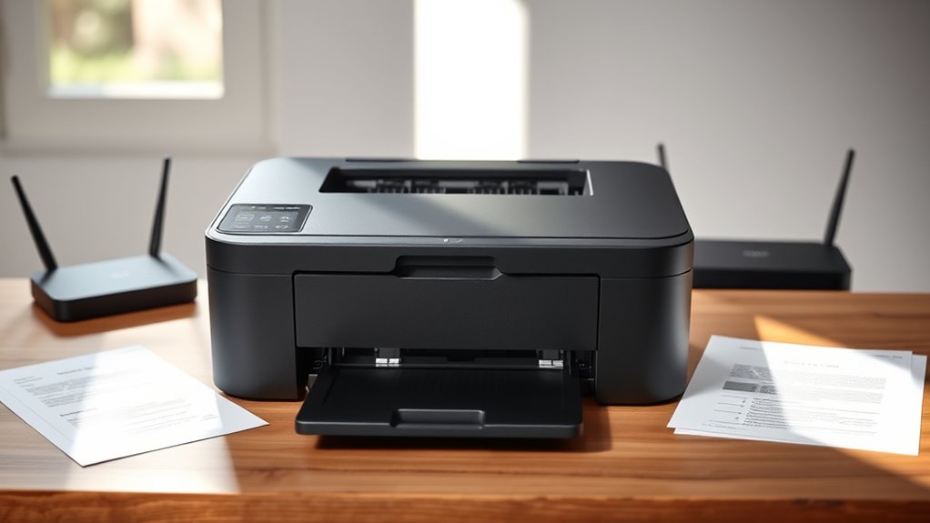 print speed connectivity options