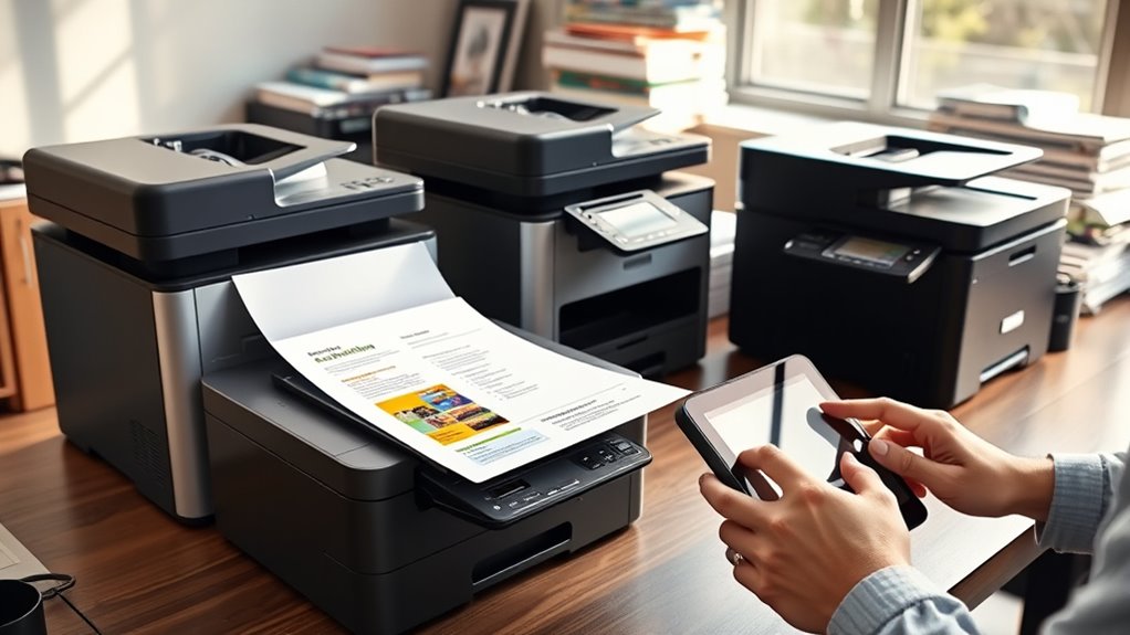 print speed connectivity paper capacity