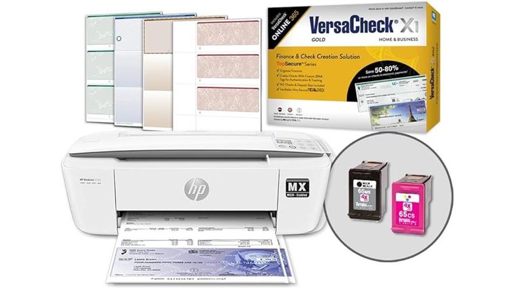 printer bundle with micr