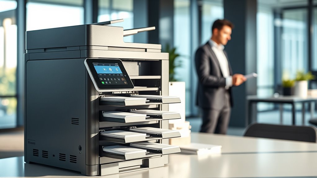 printer capacity speed security
