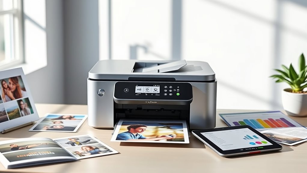 printer features and capacity