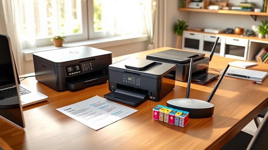 printer features and costs