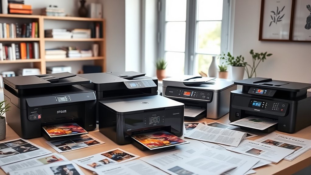 printer features and costs