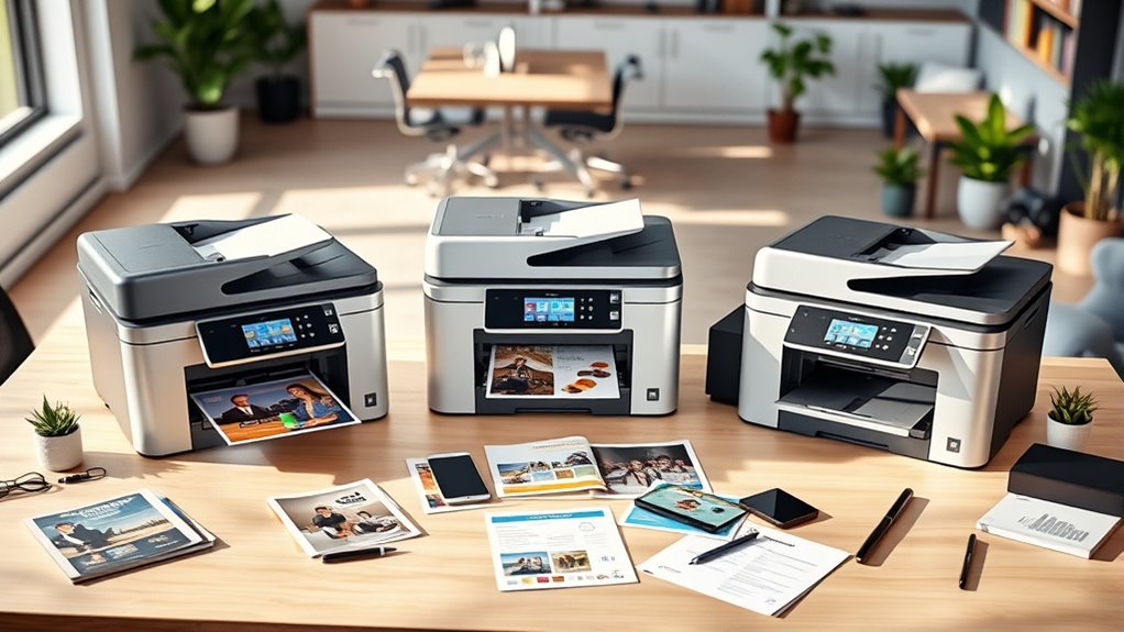 printer features and costs