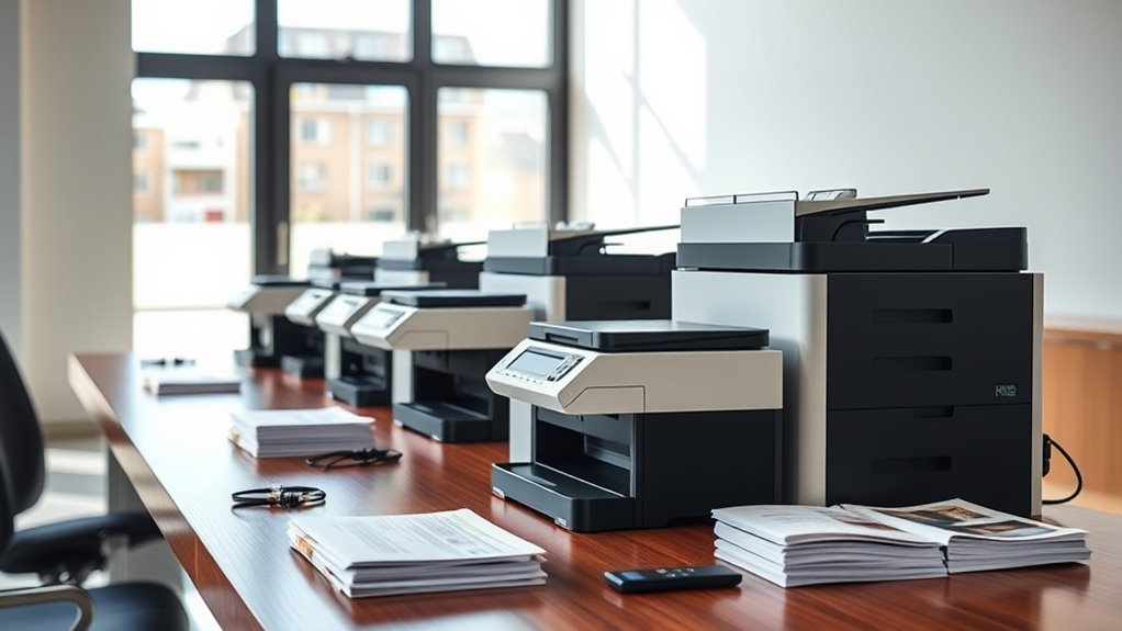 printer features and costs