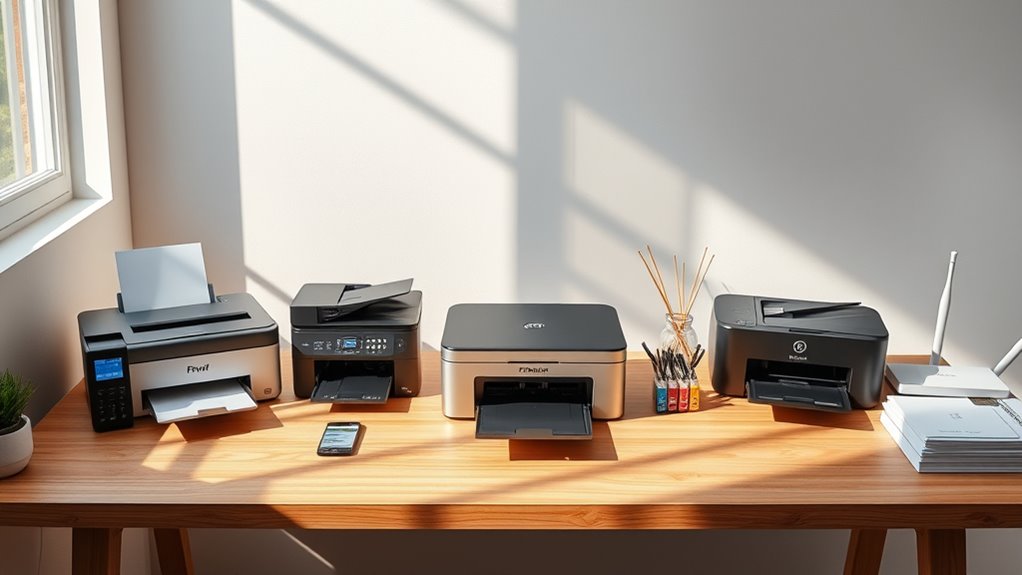 printer features and costs