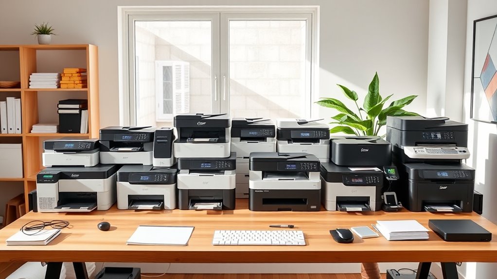 printer features and costs