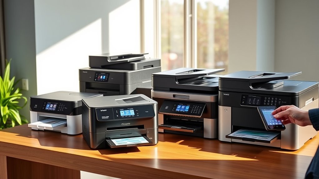 printer features and costs