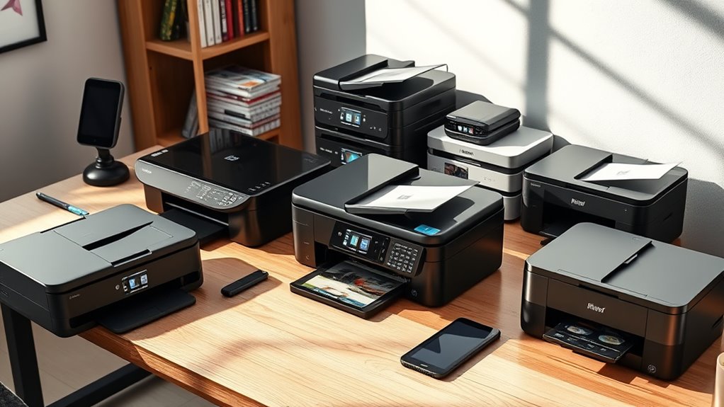 printer features and costs