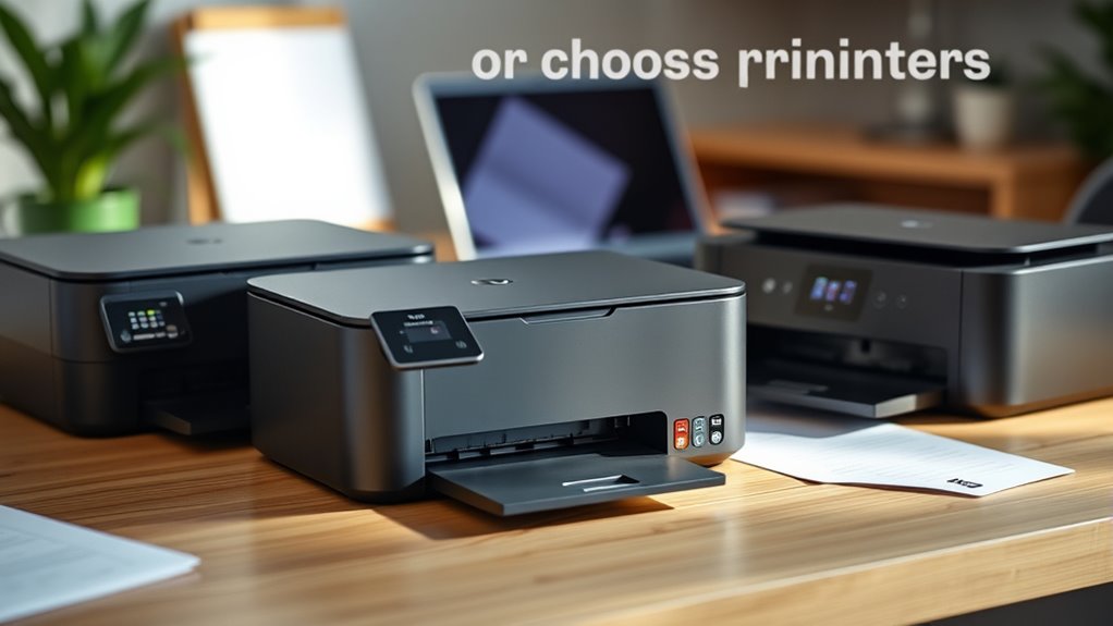 printer features and options