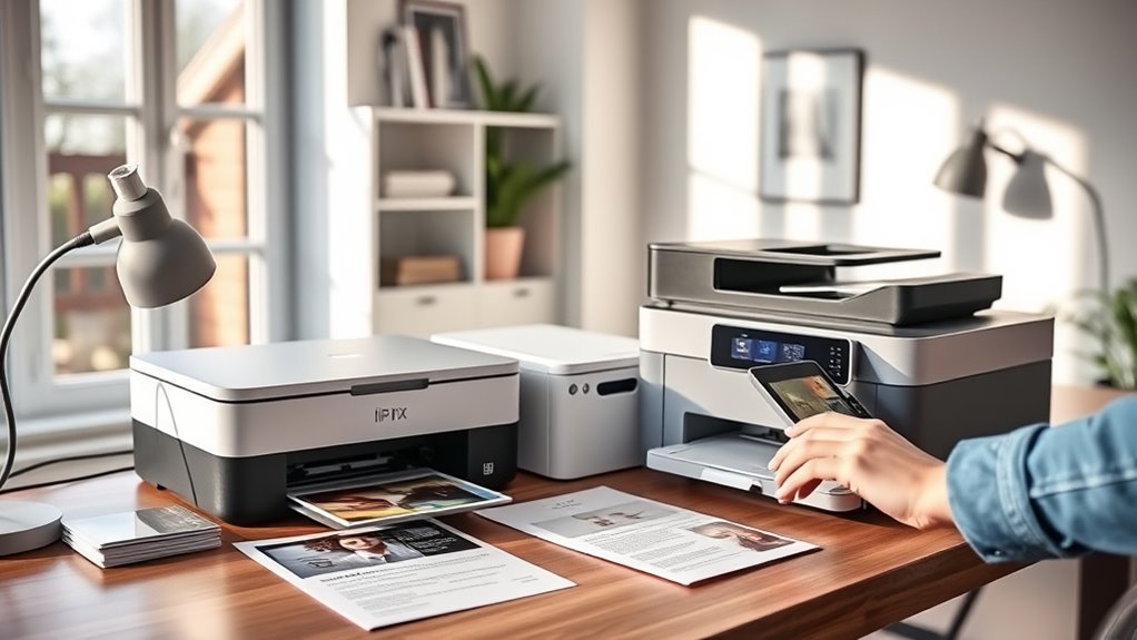 printer features and options