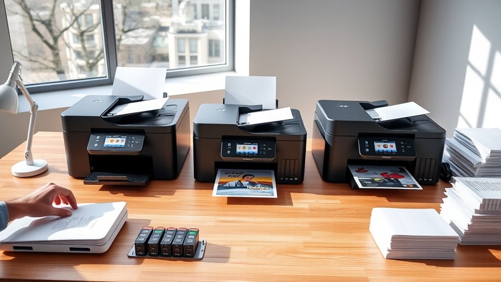 printer features and options