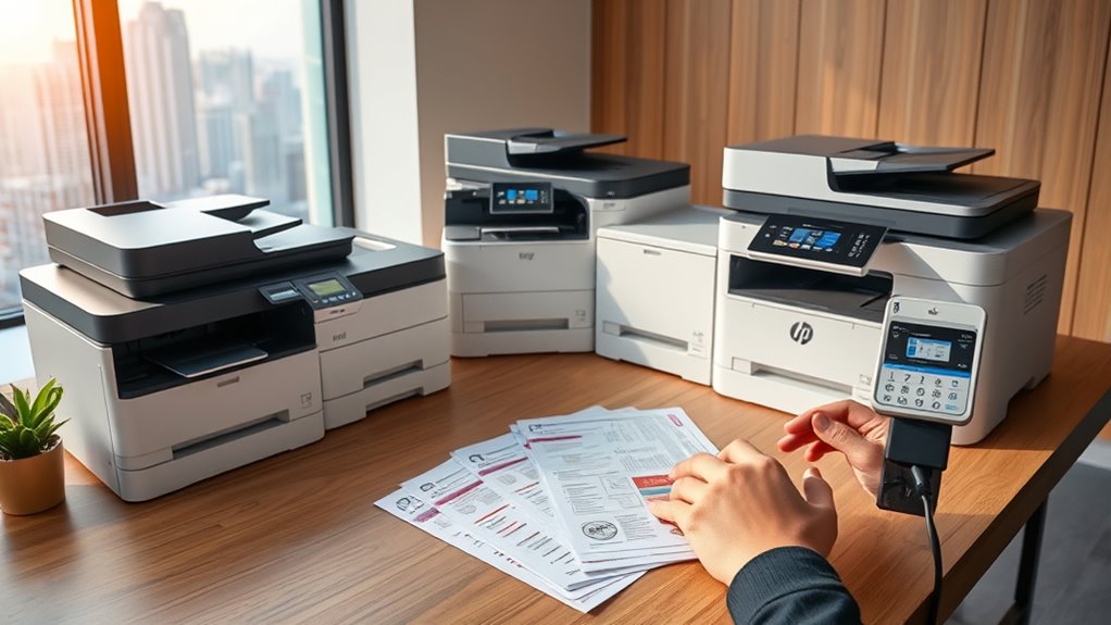 printer features and options