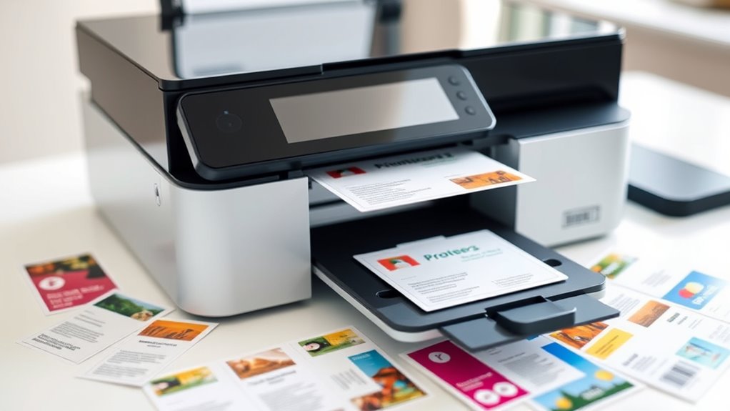 printer features for proxy cards