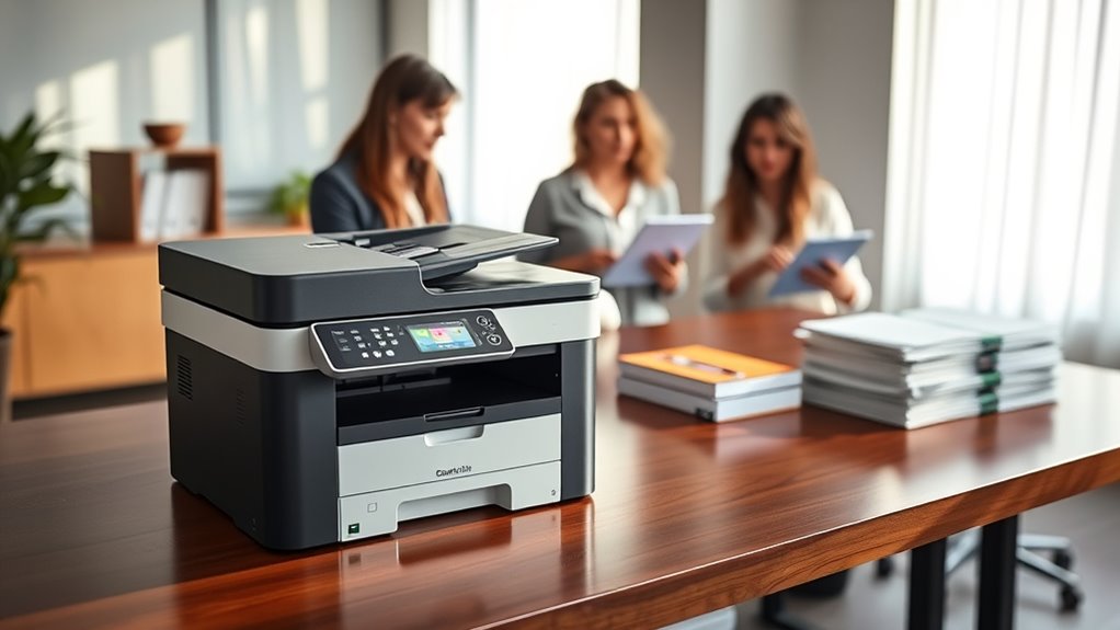 printer features for teamwork