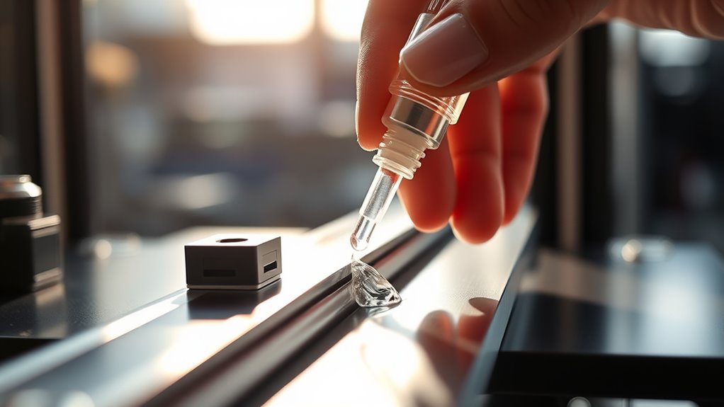 printer rail lubrication considerations