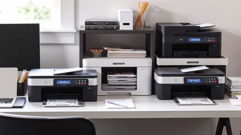 printer selection for efficiency