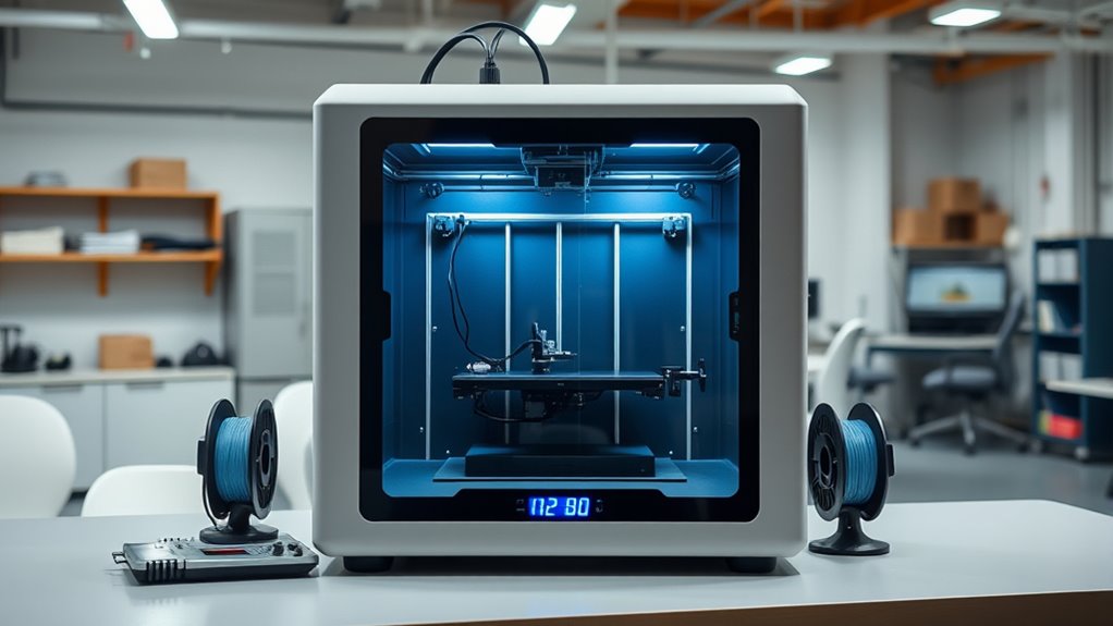 printer size materials speed