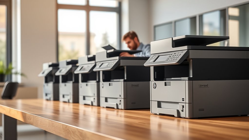 printer speed and features
