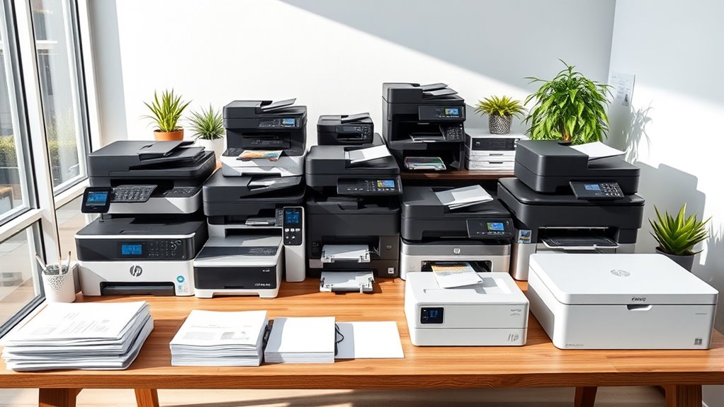printer speed and features