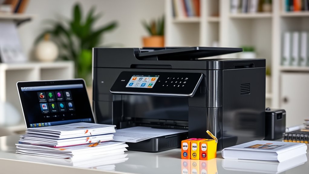 printer speed and features