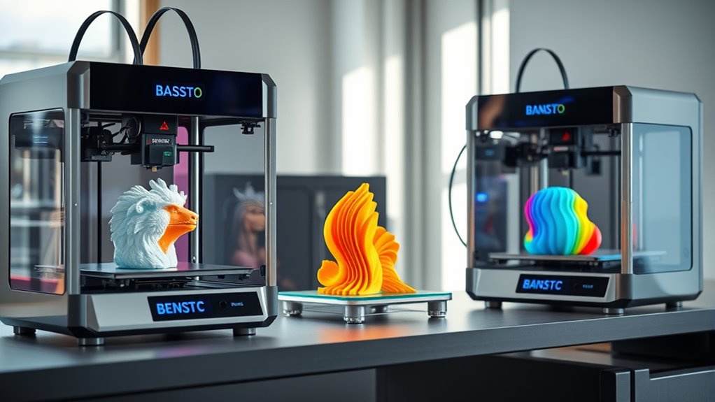 printer speed and features