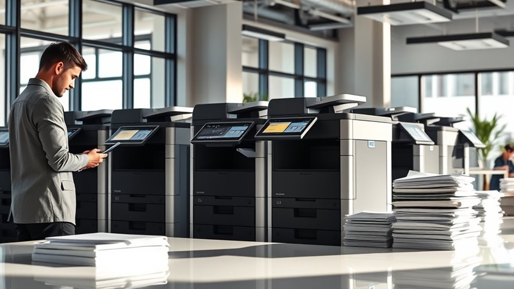 printer speed and features