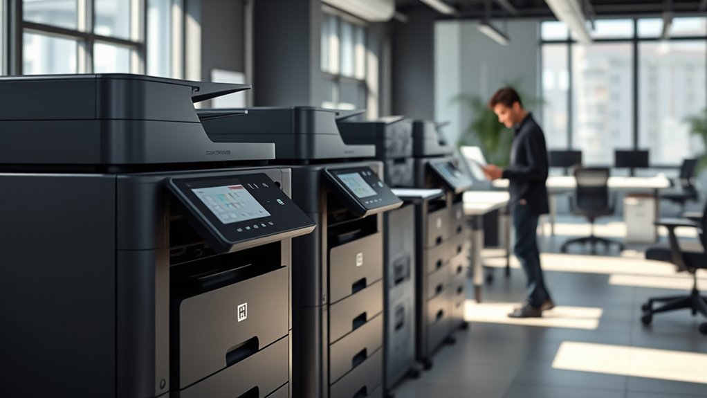 printer speed and features