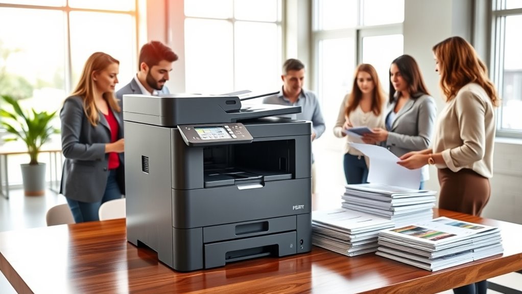 printer speed security features