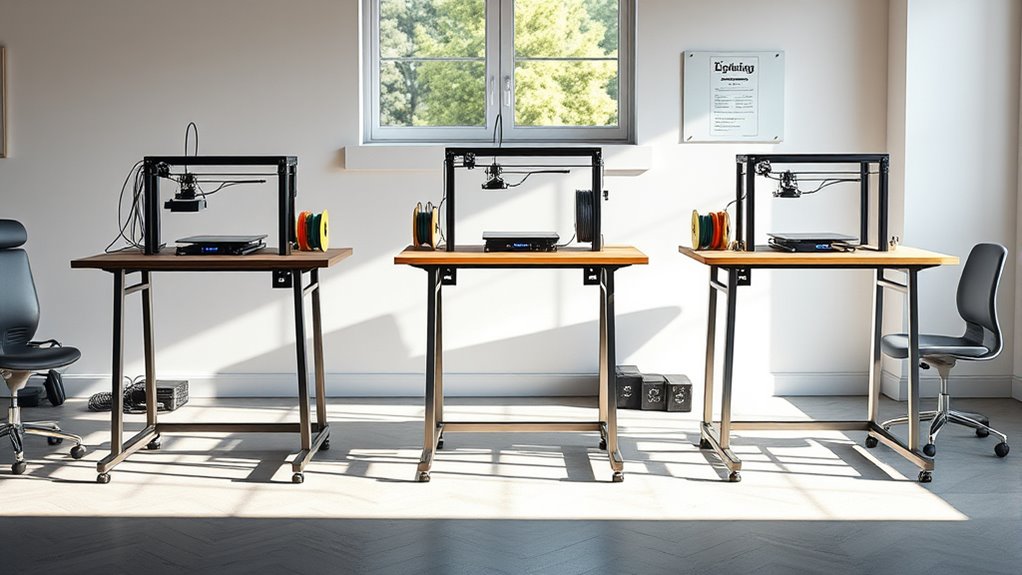 printer table size stability