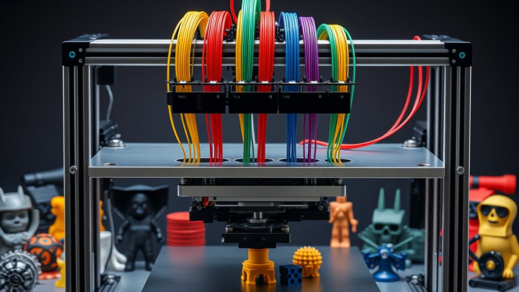 printhead material speed