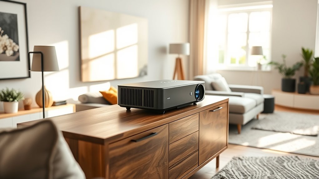 projection distance and image quality