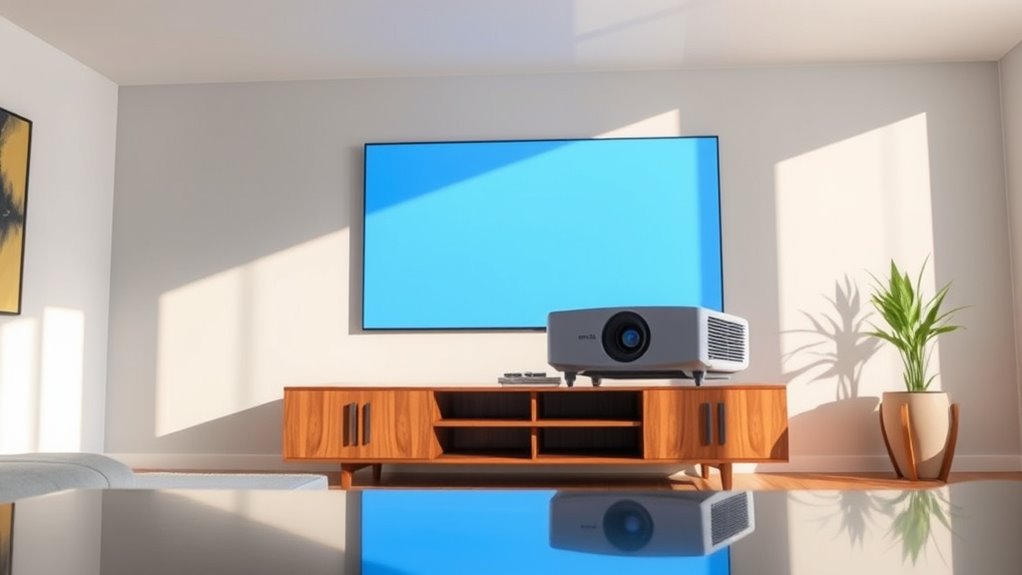 projection quality and features