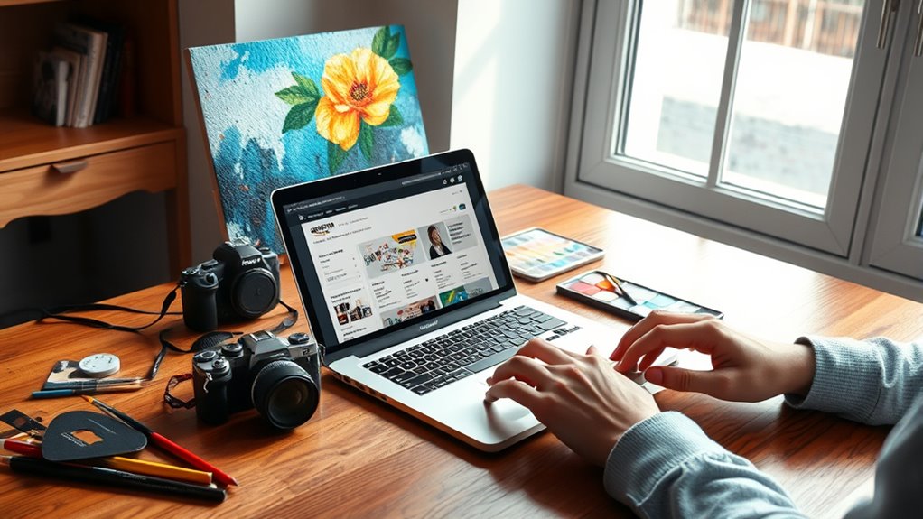 promote art through optimization
