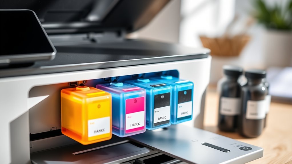 refill friendly inkjet printer features