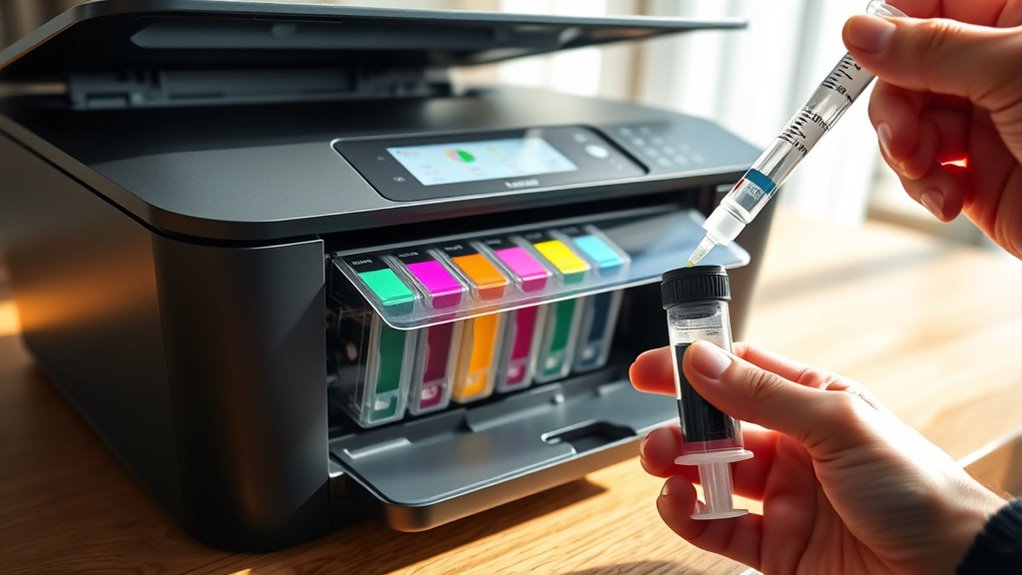 refillable ink cartridge considerations