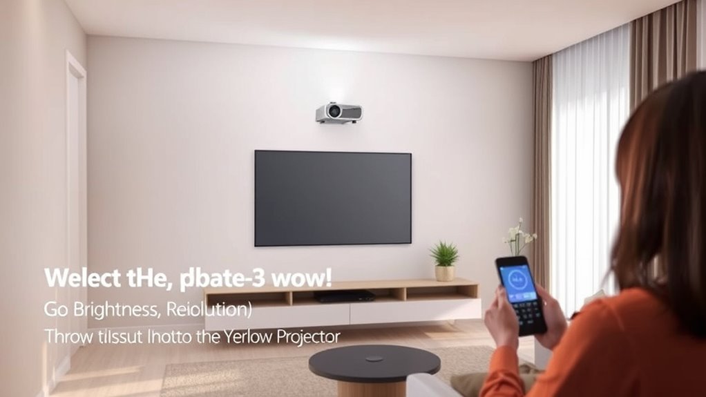 resolution brightness connectivity portability