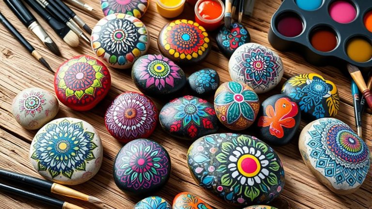 rock painting creative ideas