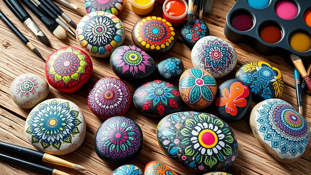 rock painting creative ideas