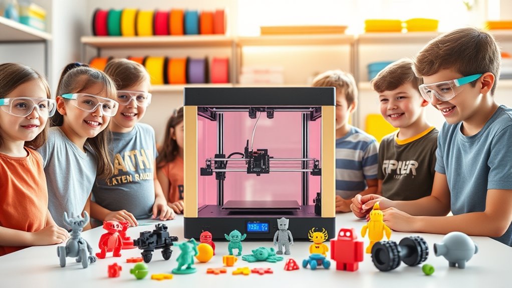 safe user friendly educational 3d printers