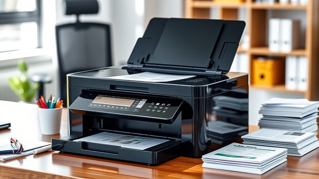 scan speed and paper capacity