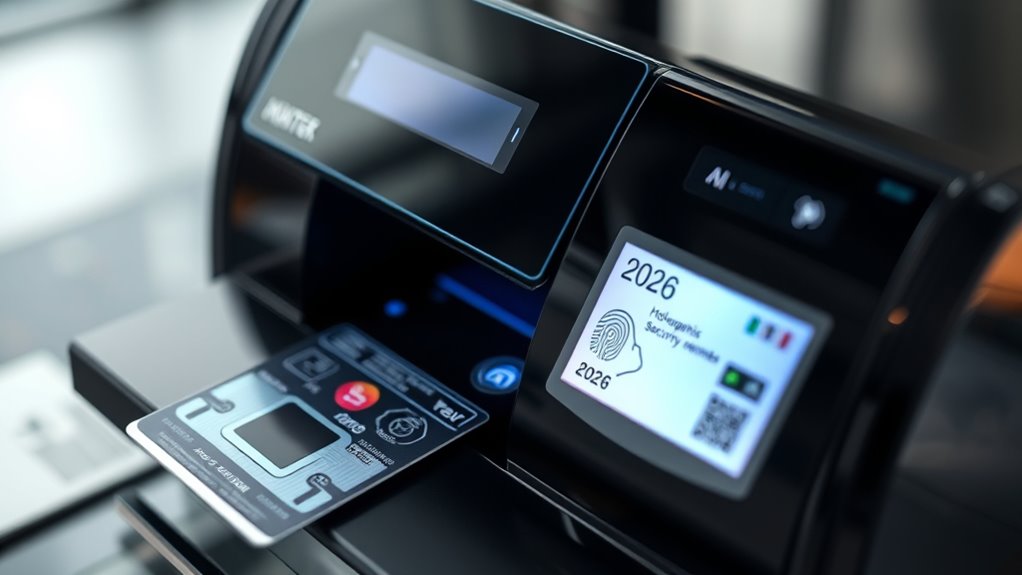 secure id printer features