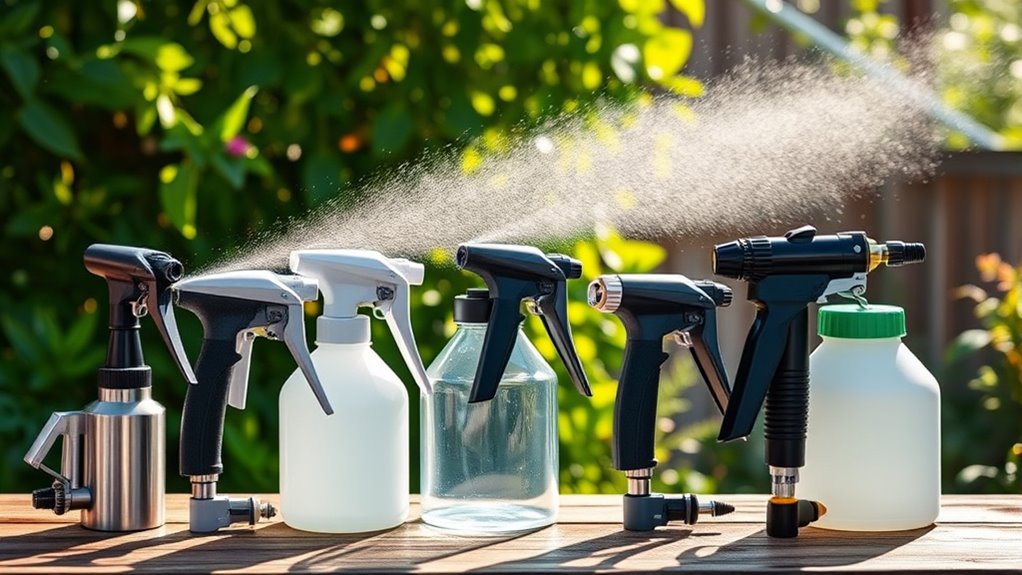 spray capacity and durability