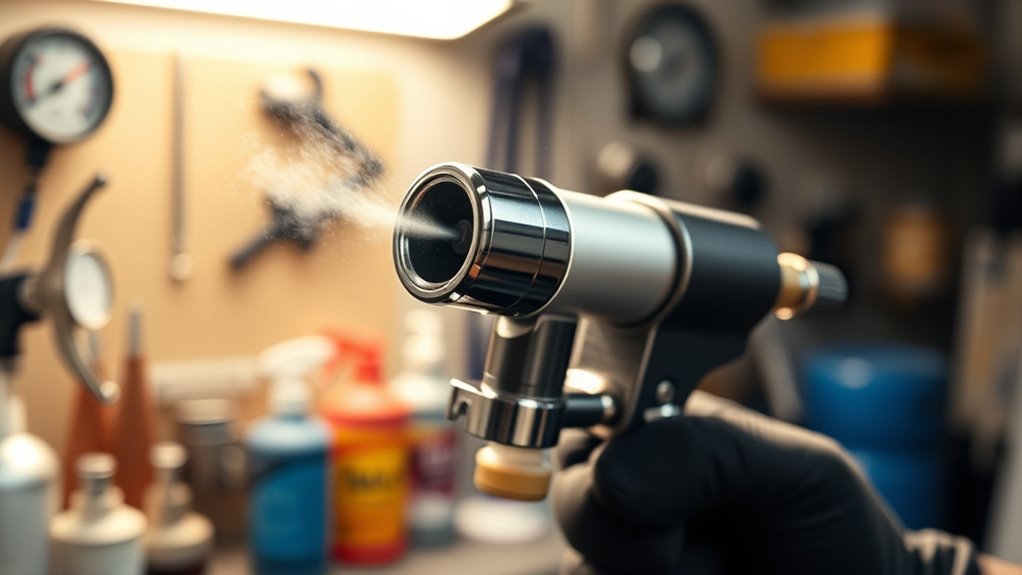 spray options and control